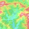 Mapa topográfico Prioro, altitud, relieve