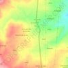 Mapa topográfico Vilela, altitud, relieve