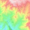 Mapa topográfico Lalaquiz, altitud, relieve