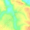 Mapa topográfico Бохото, altitud, relieve