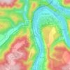 Mapa topográfico Reil, altitud, relieve