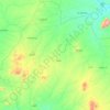 Mapa topográfico Dilling, altitud, relieve
