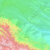 Mapa topográfico Manu, altitud, relieve
