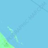 Mapa topográfico Green Turtle Cay, altitud, relieve