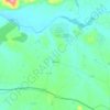 Mapa topográfico Majadas, altitud, relieve