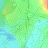 Mapa topográfico Korenevo, altitud, relieve