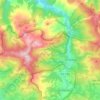 Mapa topográfico Trucios, altitud, relieve
