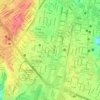 Mapa topográfico Zona 9, altitud, relieve