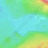 Mapa topográfico Loch Morlich, altitud, relieve