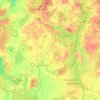 Mapa topográfico 23883, altitud, relieve
