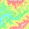 Mapa topográfico Faraján, altitud, relieve