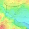 Mapa topográfico El Refugio, altitud, relieve