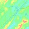 Mapa topográfico Searsmont, altitud, relieve
