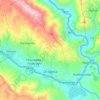 Mapa topográfico Oropesa, altitud, relieve