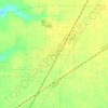 Mapa topográfico Worden, altitud, relieve