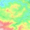 Mapa topográfico Maná, altitud, relieve