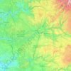 Mapa topográfico Limargue, altitud, relieve