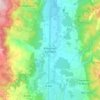 Mapa topográfico Marsac-en-Livradois, altitud, relieve