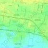 Mapa topográfico Palmview, altitud, relieve
