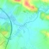 Mapa topográfico Açude da Meimoa, altitud, relieve