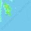 Mapa topográfico Sherose Island, altitud, relieve
