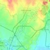 Mapa topográfico Guaso, altitud, relieve