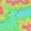 Mapa topográfico 小河内ダム, altitud, relieve