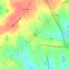 Mapa topográfico Willoughby Lake, altitud, relieve