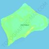 Mapa topográfico Little Inagua Island, altitud, relieve