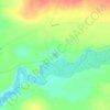 Mapa topográfico Inka Coya, altitud, relieve