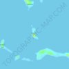Mapa topográfico Maroday Island, altitud, relieve