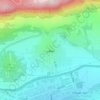 Mapa topográfico Nahf, altitud, relieve