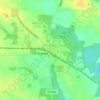 Mapa topográfico Ellenton, altitud, relieve