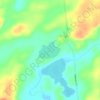 Mapa topográfico Timmus Lake, altitud, relieve