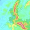 Mapa topográfico Hutan Rizab Sungkap, altitud, relieve