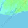 Mapa topográfico South Shore, altitud, relieve