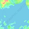 Mapa topográfico Scapa Flow, altitud, relieve