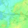 Mapa topográfico Canal D'Aire, altitud, relieve