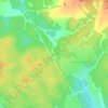 Mapa topográfico 44 км, altitud, relieve