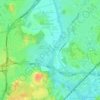 Mapa topográfico H 200, altitud, relieve