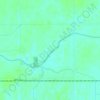 Mapa topográfico Brushy Fork, altitud, relieve