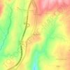 Mapa topográfico Colo de Pito, altitud, relieve