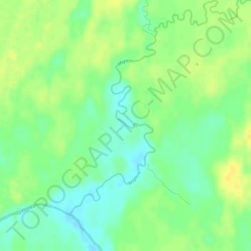 Mapa topográfico Марега, altitud, relieve