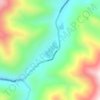 Mapa topográfico Laguna Chiguay, altitud, relieve