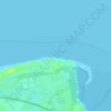 Mapa topográfico Point of Ayr, altitud, relieve