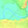 Mapa topográfico Chira, altitud, relieve