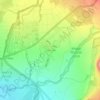 Mapa topográfico Shaar Yashuv, altitud, relieve