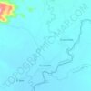Mapa topográfico Río Seco, altitud, relieve
