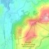 Mapa topográfico Sierra de Villacimera, relieve, altitud