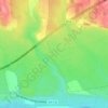 Mapa topográfico Las Espinavesa, mapa de relieve, mapa de altitud